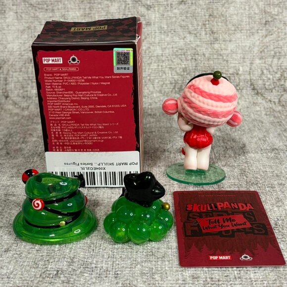 Skullpanda Getting Dressed Figure w/ Card Pop Mart Tell Me What You Want Series - Picture 3 of 8